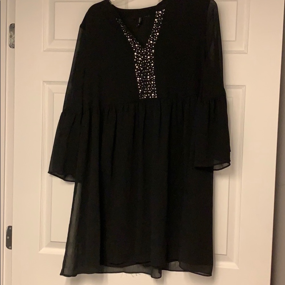 Black Layered Party / Cocktail Dress